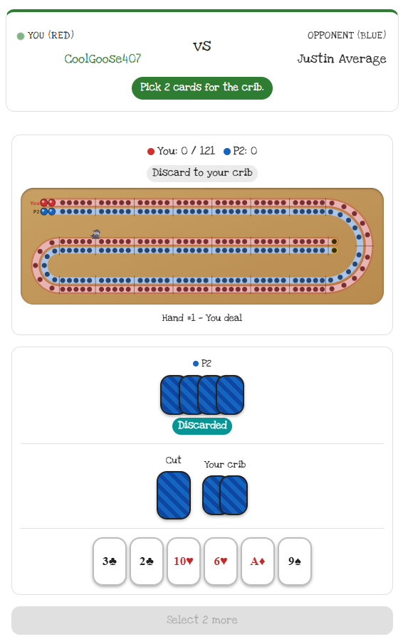 Cribbage preview