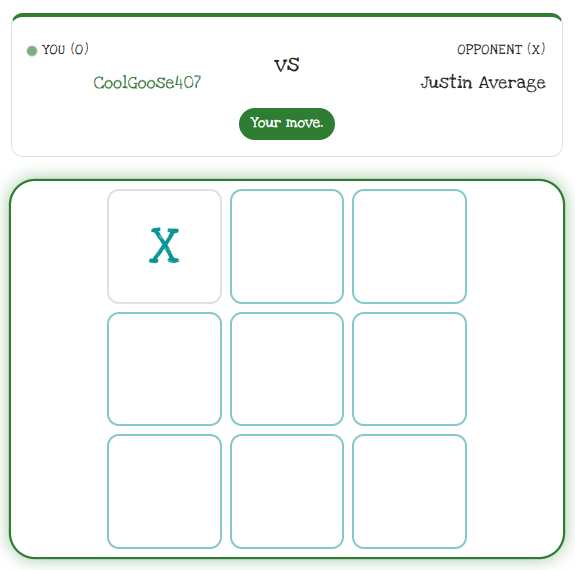Tic-Tac-Toe preview