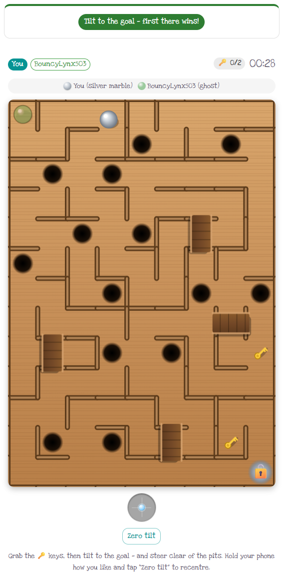 Tilt Maze preview